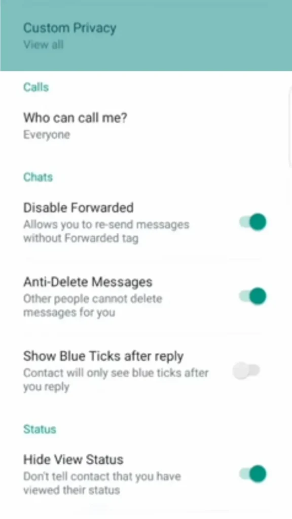 Enhanced Privacy